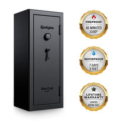 Remington Gun Club Series 20-Gun Safe - Black