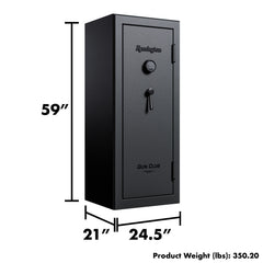 Remington Gun Club Series 20-Gun Safe - Black